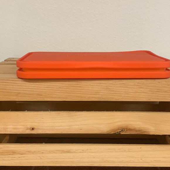 Pampered Chef Ice Cream Sandwich Maker Mold, Silicone & Nylon, Orange, #2493 - Picture 8 of 11